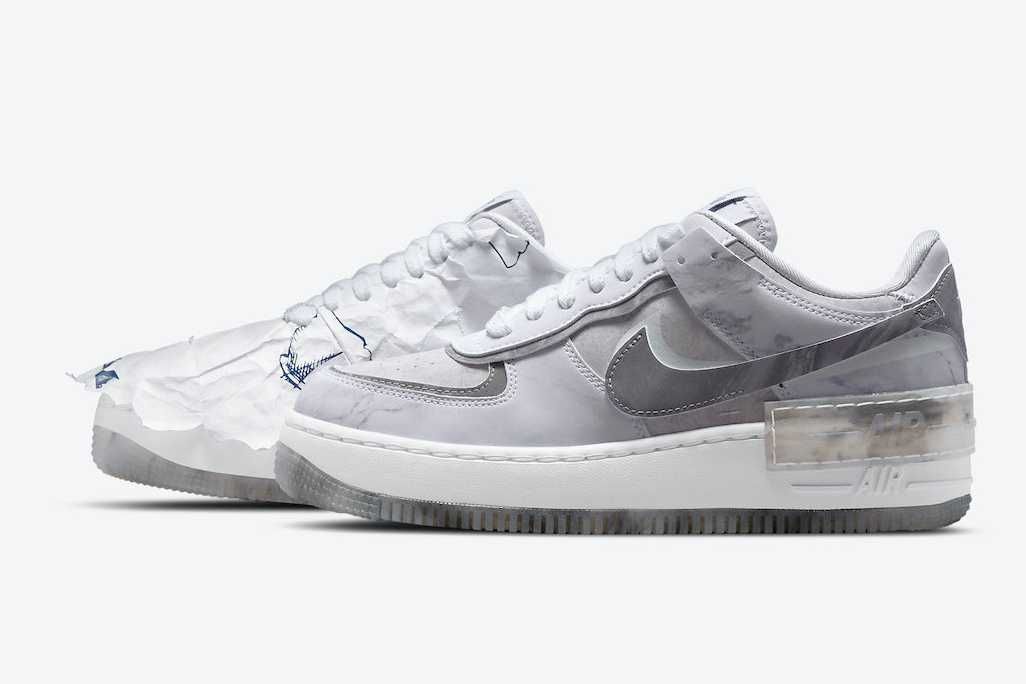 【スニダンで購入可】5/12発売 NIKE WMNS AIR FORCE 1 SHADOW "GODDESS OF VICTORY"抽選/定価/販売店舗まとめ 6枚目