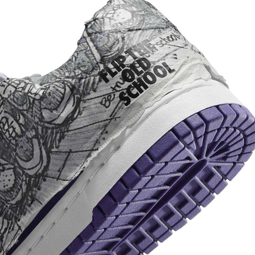 【スニダンで購入可】5/12発売 NIKE WMNS DUNK LOW "FLIP THE OLD SCHOOL" 抽選/定価/発売店舗まとめ 6枚目