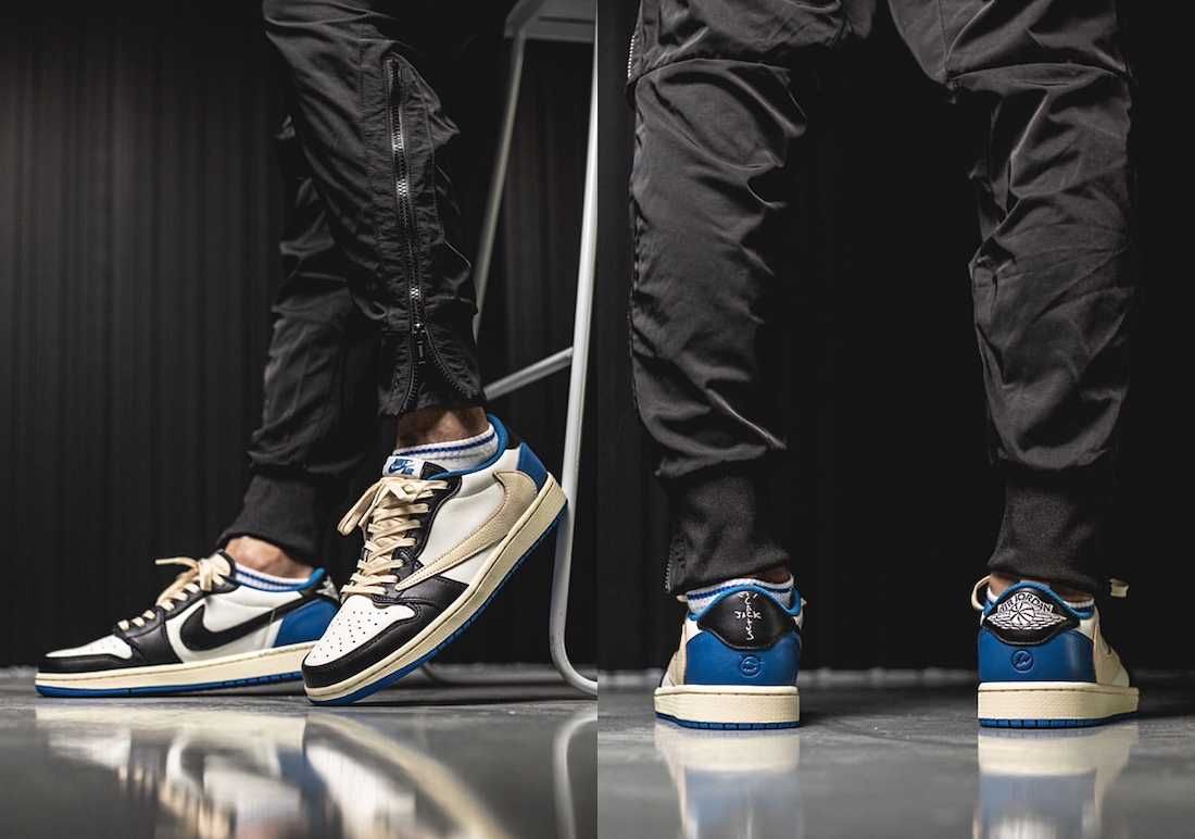 【スニダンで購入可】8/13発売 TRAVIS SCOTT × FRAGMENT × NIKE AIR JORDAN 1 LOW 抽選/定価/販売店舗まとめ 9枚目