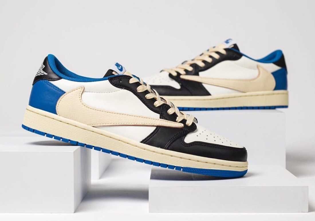 【スニダンで購入可】8/13発売 TRAVIS SCOTT × FRAGMENT × NIKE AIR JORDAN 1 LOW 抽選/定価/販売店舗まとめ 11枚目