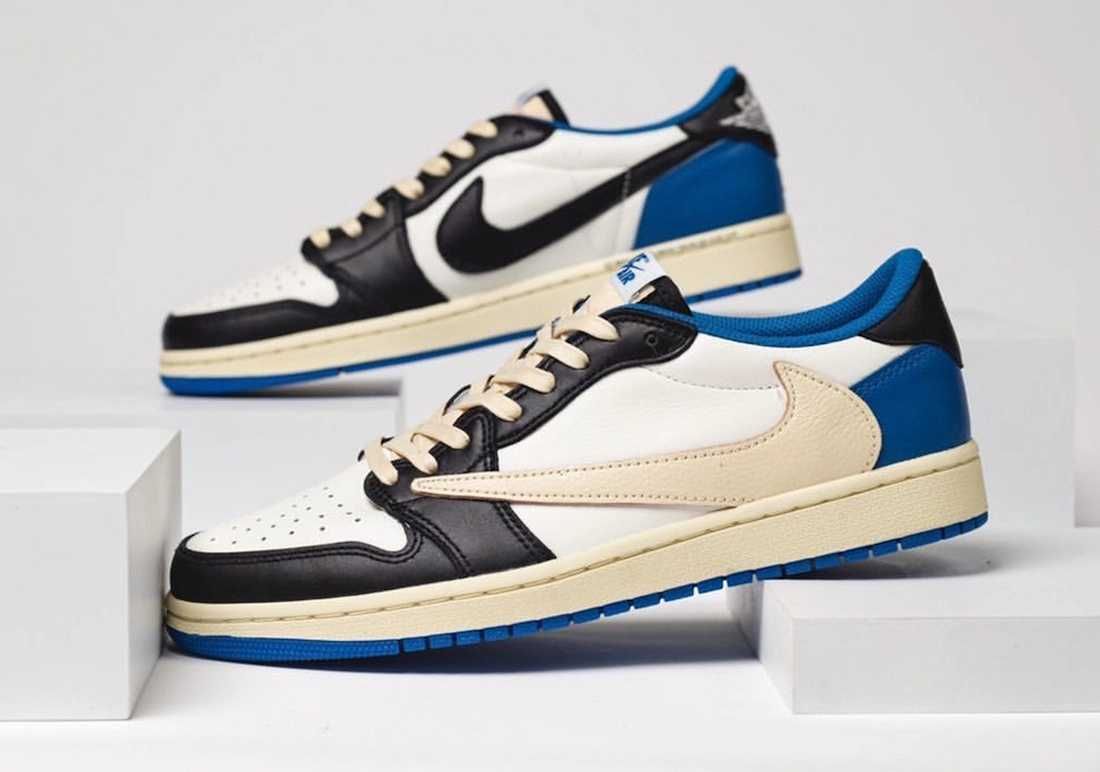 【スニダンで購入可】8/13発売 TRAVIS SCOTT × FRAGMENT × NIKE AIR JORDAN 1 LOW 抽選/定価/販売店舗まとめ 12枚目