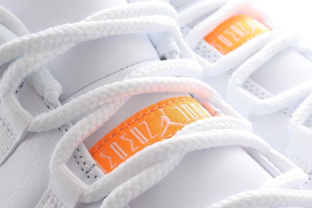 【スニダンで購入可】5/6発売 NIKE WMNS AIR JORDAN 11 LOW "CITRUS" 抽選/定価/販売店舗まとめ 4枚目