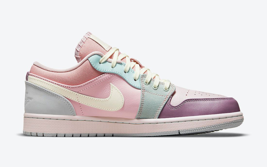 【2021年発売】NIKE AIR JORDAN 1 LOW "MULTI PASTEL" 抽選/定価/販売店舗まとめ 3枚目