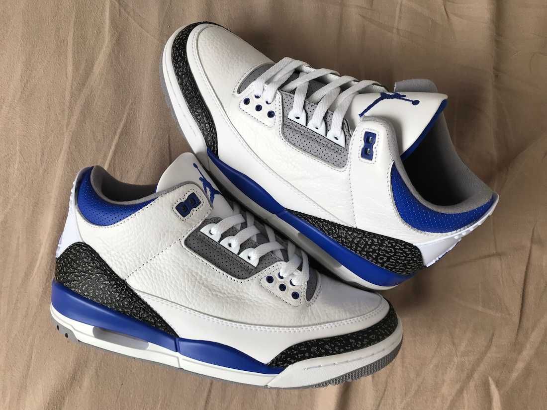 【リーク】NIKE AIR JORDAN 3 "RACER BLUE" 抽選/定価/販売店舗まとめ