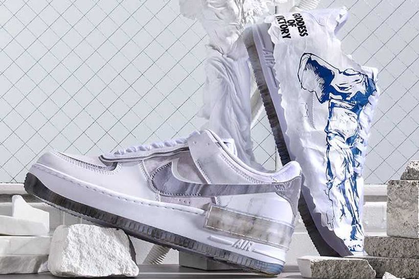 【スニダンで購入可】5/12発売 NIKE WMNS AIR FORCE 1 SHADOW "GODDESS OF VICTORY"抽選/定価/販売店舗まとめ