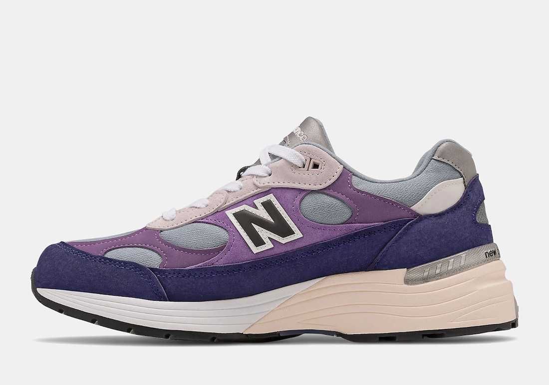 【スニダンで購入可】 NEW BALANCE 992 "VIOLET PURPLE" 抽選/定価/販売店舗まとめ 2枚目