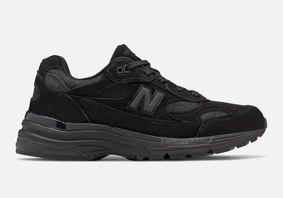 【スニダンで購入可】 New Balance 992 "Triple Black" 抽選/定価/販売店舗まとめ 3枚目