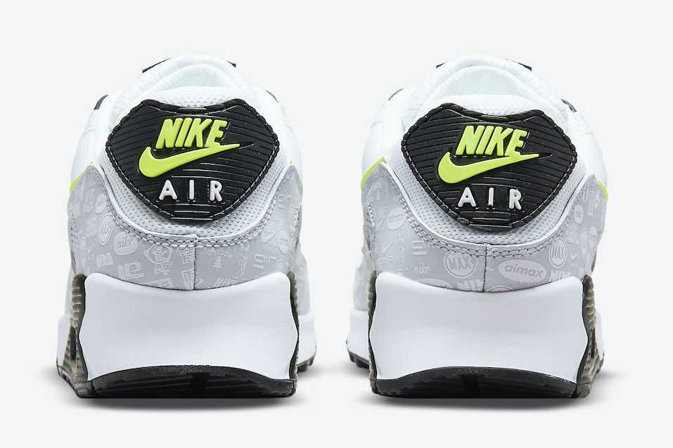 【2021年発売】NIKE AIR MAX 90 COVERED IN CLASSIC RETRO LOGOS 抽選/定価/販売店舗まとめ 6枚目