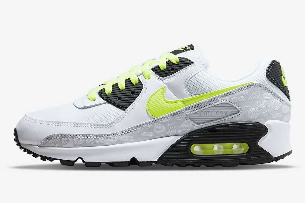 【2021年発売】NIKE AIR MAX 90 COVERED IN CLASSIC RETRO LOGOS 抽選/定価/販売店舗まとめ 3枚目