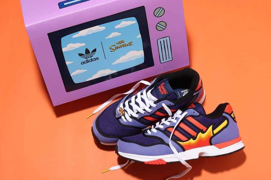 【スニダンで購入可】 5/12発売 SIMPSONS × ADIDAS ZX 1000 "FLAMING MOES" 発売 抽選/定価/販売店舗まとめ