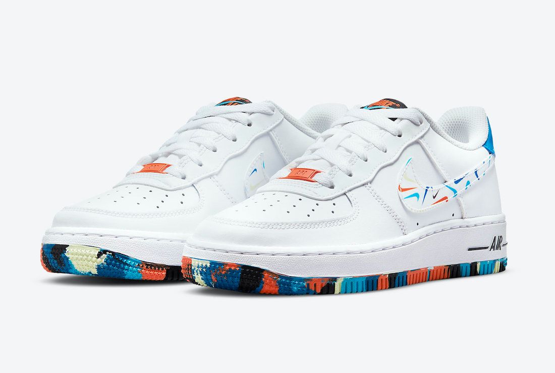 【リーク】NIKE GS AIR FORCE 1 LOW "DECORATING SWOOSHES" 抽選/定価/販売店舗まとめ