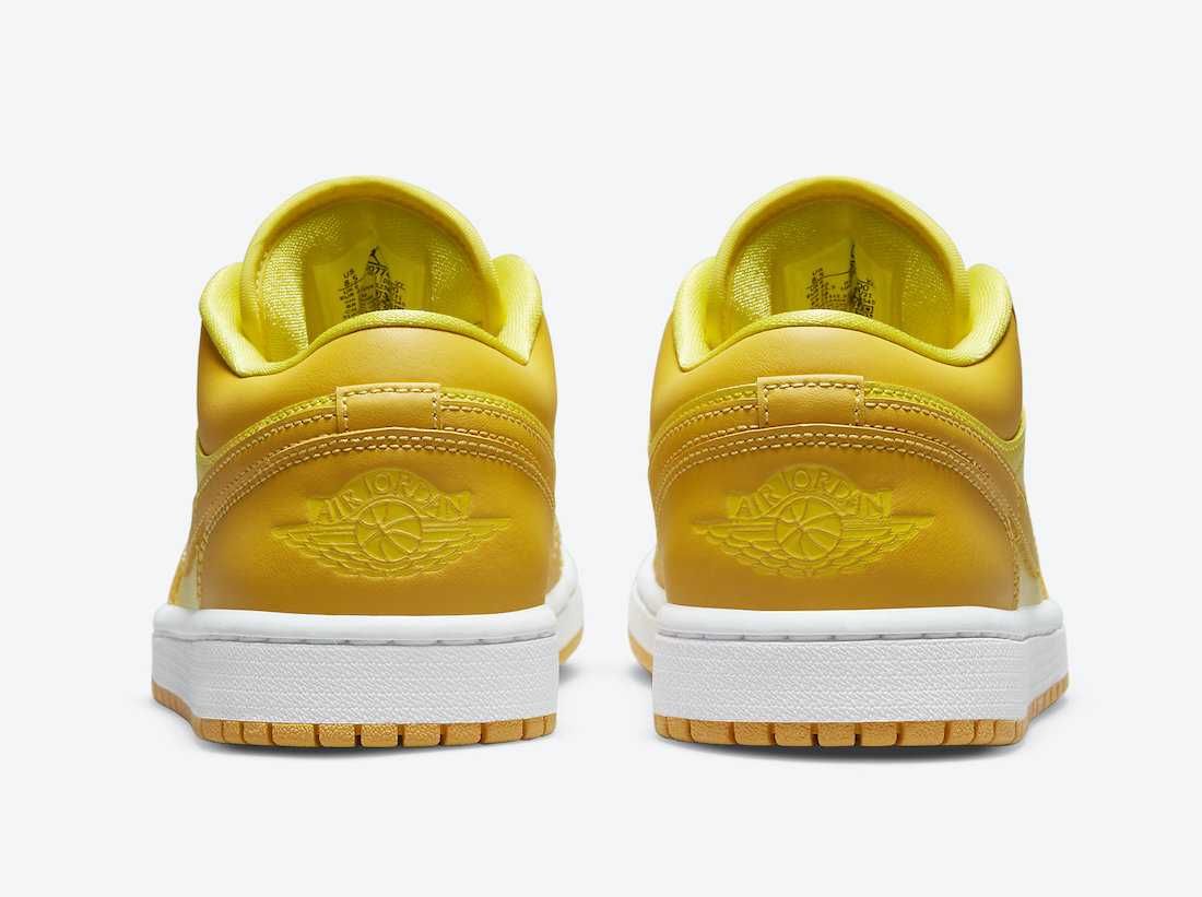 【スニダンで購入可】 8/10発売 NIKE WMNS AIR JORDAN 1 LOW "SUNNY YELLOW" 抽選/定価/販売店舗まとめ 6枚目