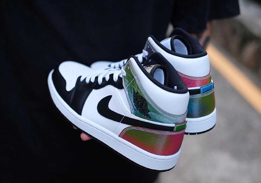 【スニダンで購入可】発売中 NIKE AIR JORDAN 1 MID "HEAT SENSITIVE PANELS"抽選/定価/販売店舗まとめ 22枚目