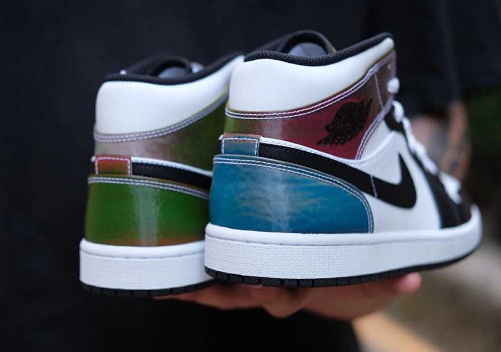 【スニダンで購入可】発売中 NIKE AIR JORDAN 1 MID "HEAT SENSITIVE PANELS"抽選/定価/販売店舗まとめ 23枚目