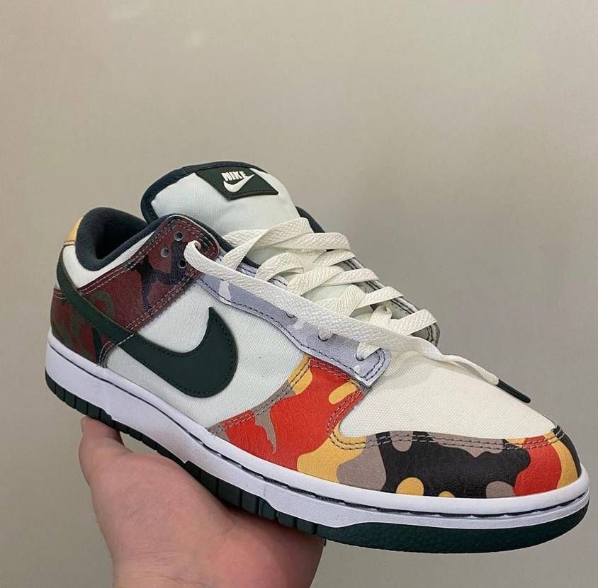 【販売リンクあり】7/16・7/30発売 NIKE DUNK LOW SE "SAIL MULTI CAMO" 抽選/定価/販売店舗まとめ 21枚目