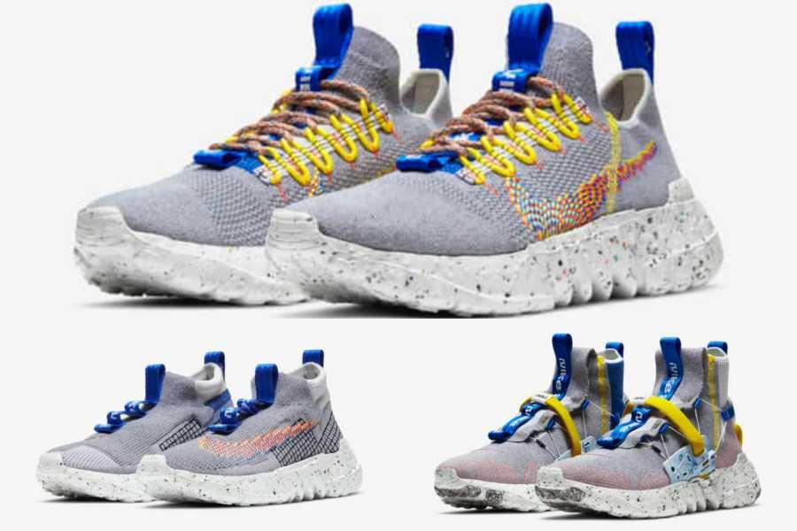 【スニダンで購入可】5/24発売 NIKE SPACE HIPPIE "THIS IS TRASH" 3TYPES 抽選/定価/販売店舗まとめ 2枚目