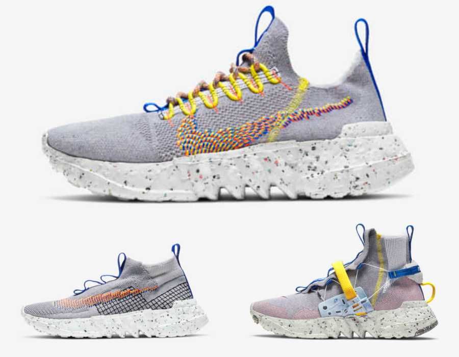【スニダンで購入可】5/24発売 NIKE SPACE HIPPIE "THIS IS TRASH" 3TYPES 抽選/定価/販売店舗まとめ 3枚目