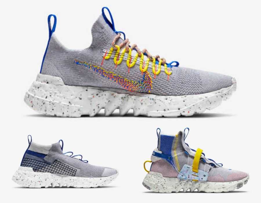 【スニダンで購入可】5/24発売 NIKE SPACE HIPPIE "THIS IS TRASH" 3TYPES 抽選/定価/販売店舗まとめ 4枚目