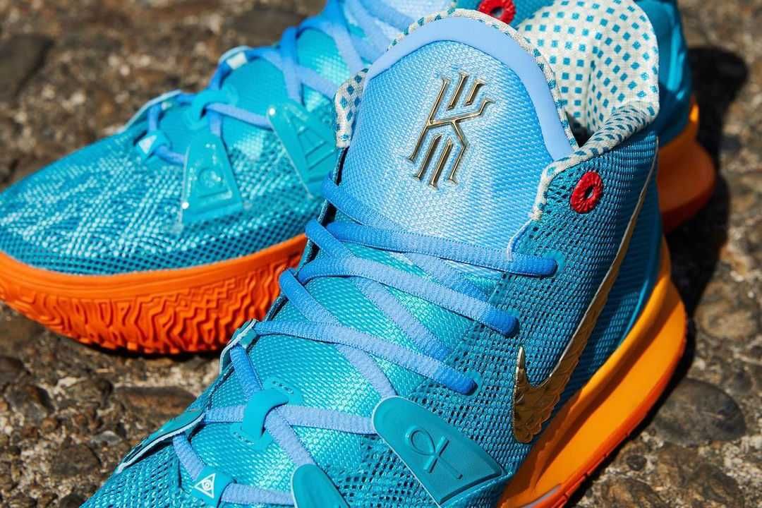 【スニダンで購入可】5/19発売 CONCEPTS × NIKE KYRIE 7 "HORUS" 抽選/定価/発売店舗まとめ 2枚目