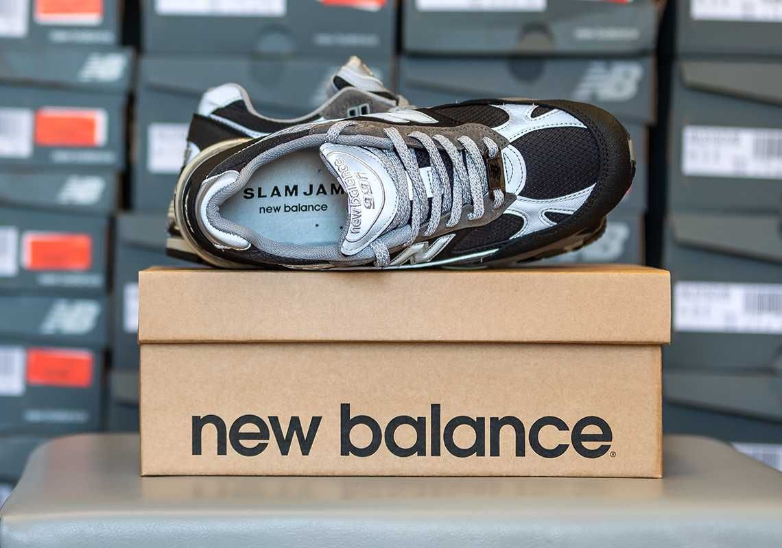 【スニダンで購入可】5/13発売 SLAM JAM × NEW BALANCE M991 "BLACK/RED" 抽選/定価/販売店舗まとめ 3枚目