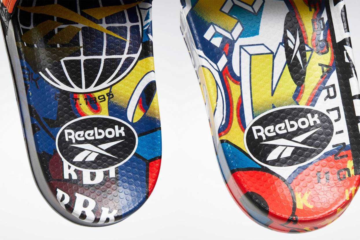 【スニダンで購入可】5/14発売 BLACK EYE PATCH × REEBOK CLASSIC SLIDE 2COLORS 抽選/定価/販売店舗まとめ 3枚目