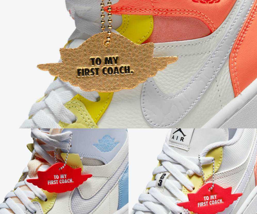 【スニダンで購入可】5/21発売 NIKE AIR JORDAN 1 "TO MY FIRST COACH" 3TYPE 抽選/定価/販売店舗まとめ 5枚目