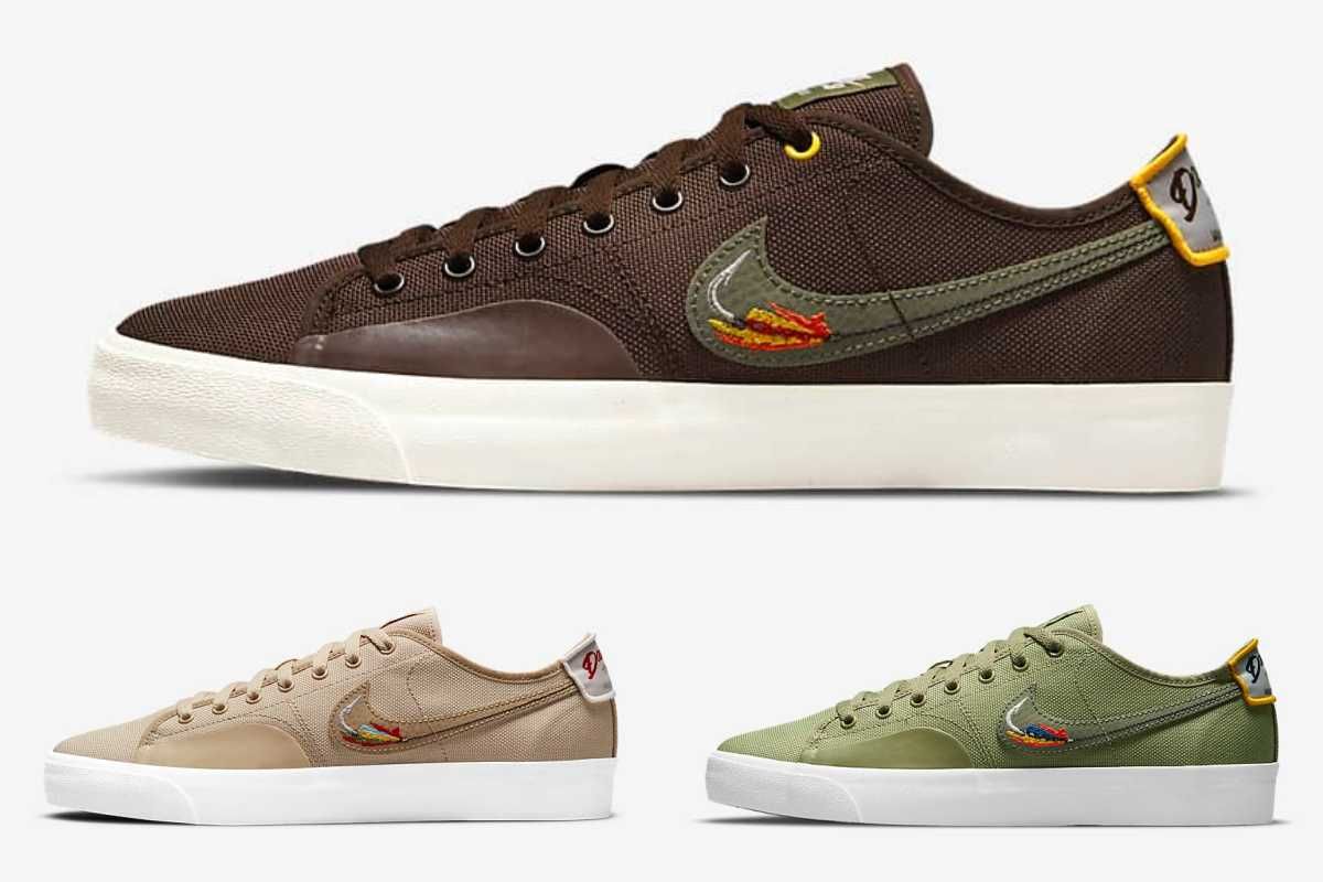 【スニダンで購入可】5/15発売 NIKE SB BLAZER COURT DAAN VAN DER LINDEN 3COLORS 抽選/定価/販売店舗まとめ 2枚目