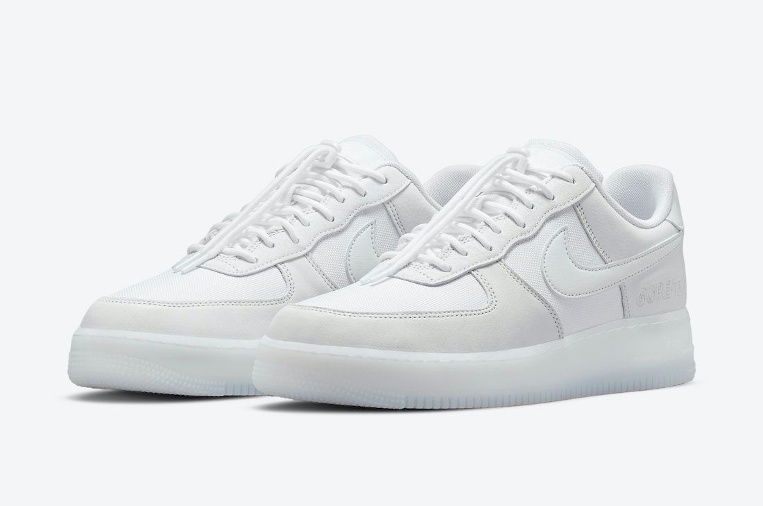 【スニダンで購入可】5/23・24発売 NIKE AIR FORCE 1 GORE-TEX SUMMER SHOWER "WHITE" 抽選/定価/販売店舗まとめ 3枚目
