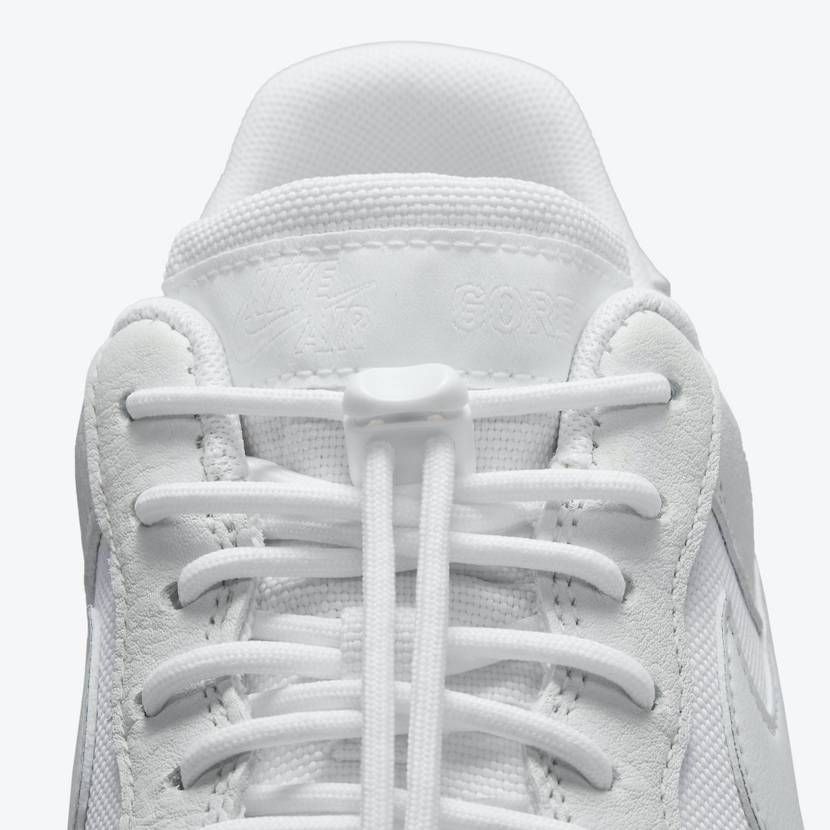 【スニダンで購入可】5/23・24発売 NIKE AIR FORCE 1 GORE-TEX SUMMER SHOWER "WHITE" 抽選/定価/販売店舗まとめ 9枚目