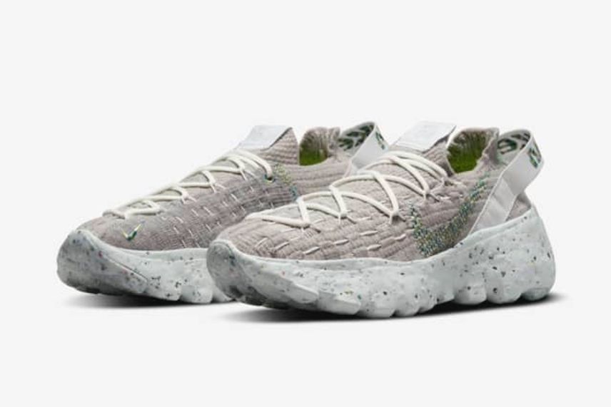 【スニダンで購入可】5/15発売 NIKE WMNS SPACE HIPPIE 04 THIS IS TRASH "GREEN GLOW" 抽選/定価/販売店舗まとめ