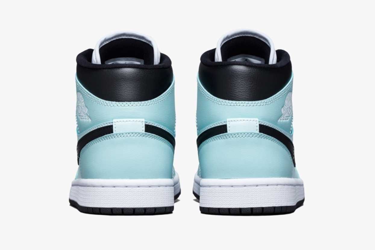 【スニダンで購入可】5/17発売 NIKE WMNS AIR JORDAN 1 MID "AQUA BLUE" 抽選/定価/販売店舗まとめ 5枚目