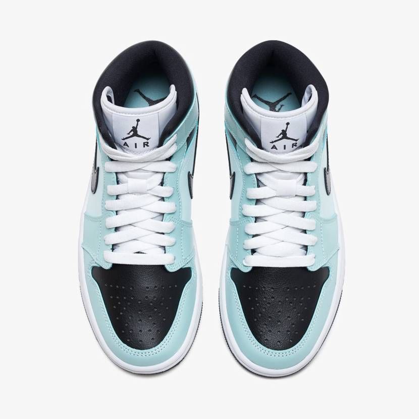 【スニダンで購入可】5/17発売 NIKE WMNS AIR JORDAN 1 MID "AQUA BLUE" 抽選/定価/販売店舗まとめ 4枚目