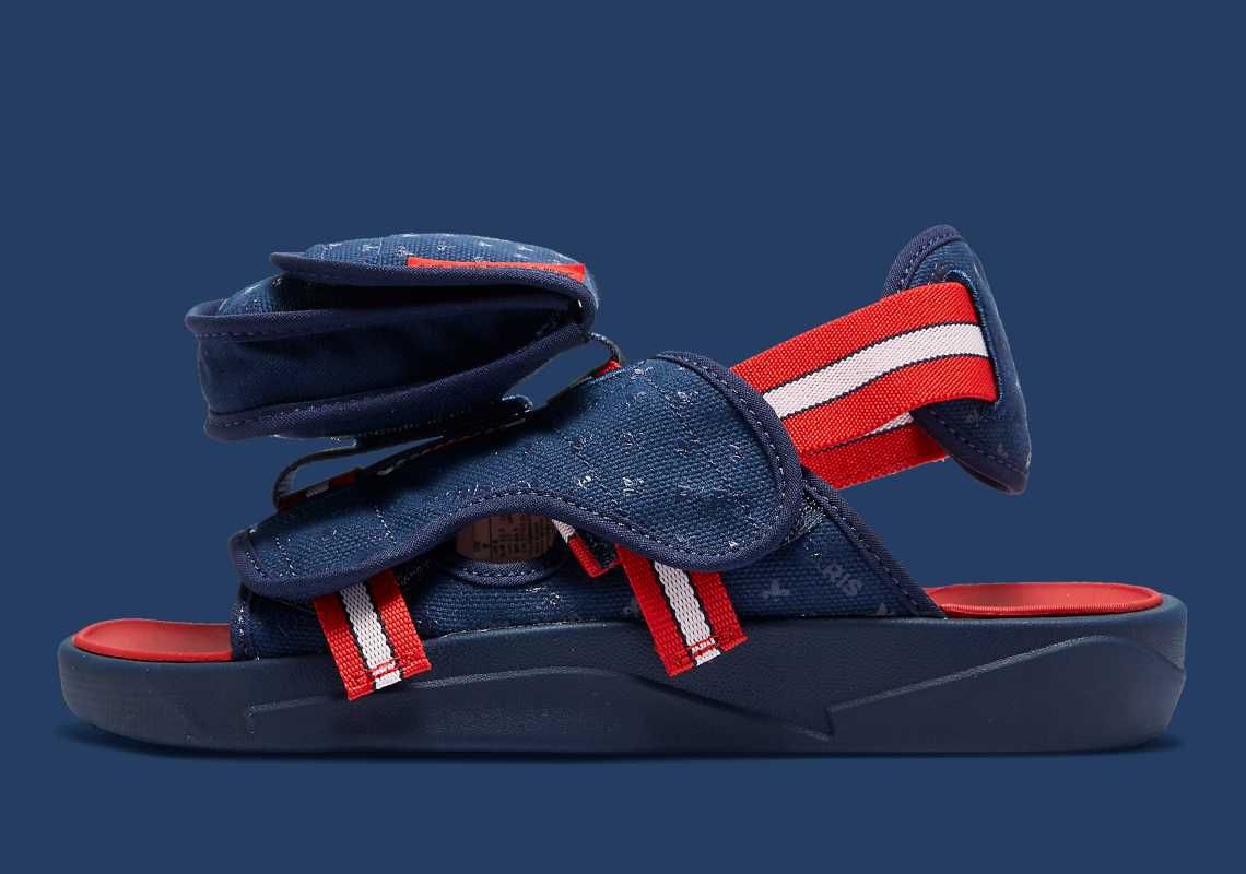 【スニダンで購入可】5/22発売 PSG × NIKE AIR JORDAN LS SLIDE 抽選/定価/販売店舗まとめ 2枚目