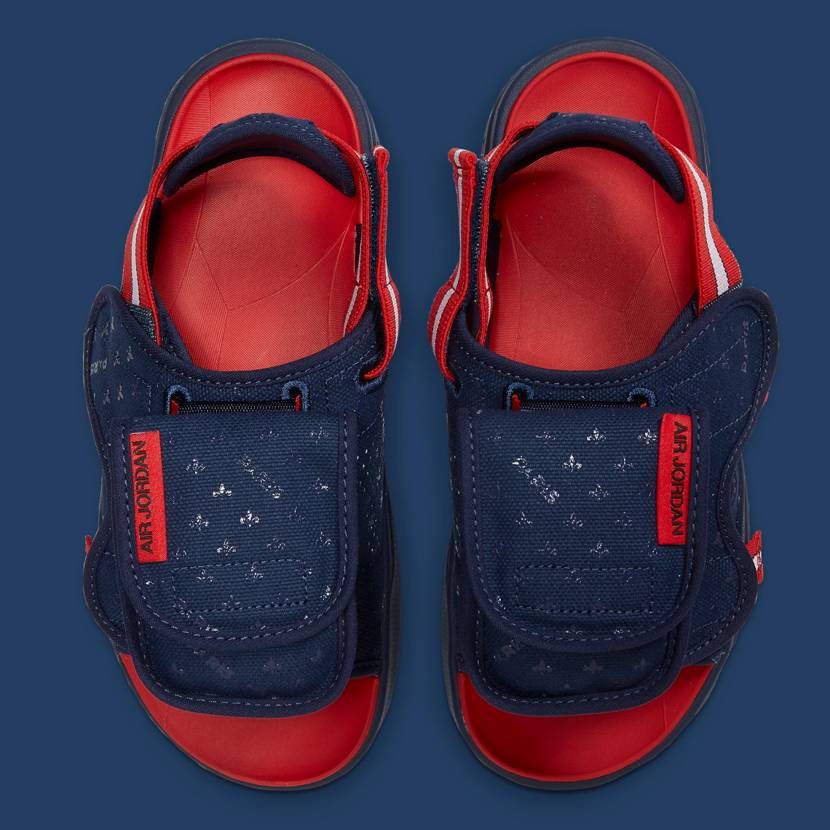 【スニダンで購入可】5/22発売 PSG × NIKE AIR JORDAN LS SLIDE 抽選/定価/販売店舗まとめ 4枚目