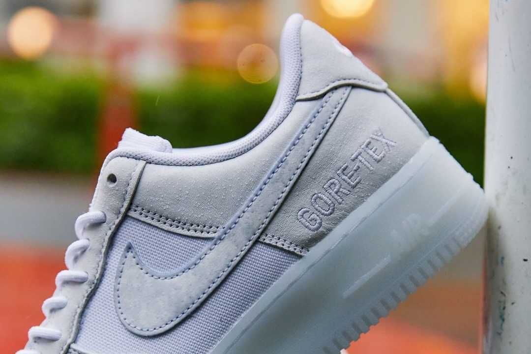 【スニダンで購入可】5/23・24発売 NIKE AIR FORCE 1 GORE-TEX SUMMER SHOWER "WHITE" 抽選/定価/販売店舗まとめ 2枚目