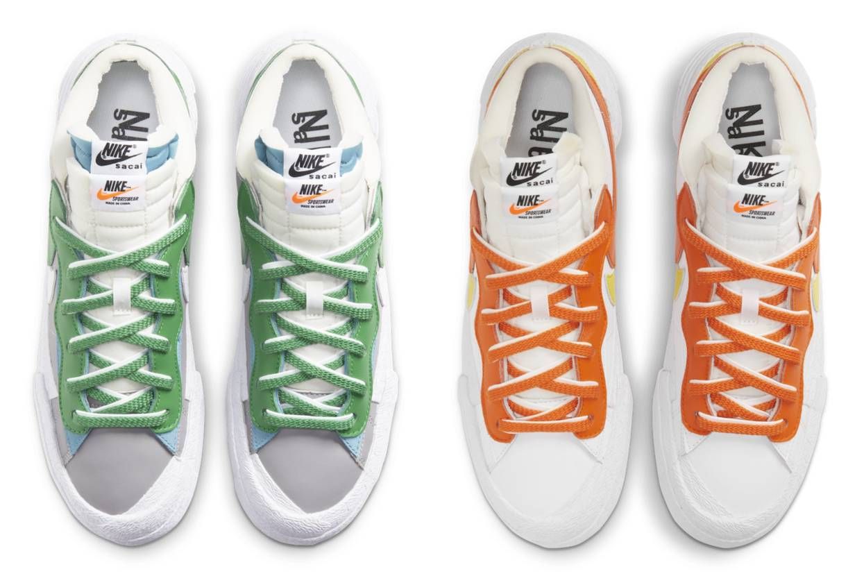 【スニダンで購入可】6/10発売 SACAI × NIKE BLAZER LOW 2COLORS 抽選/定価/販売店舗まとめ 37枚目