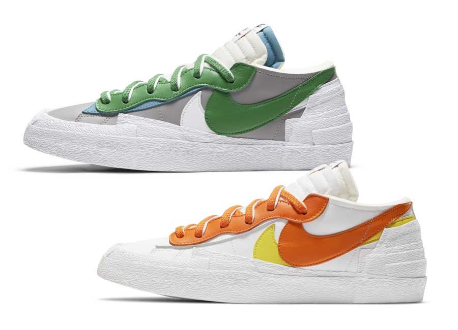 【スニダンで購入可】6/10発売 SACAI × NIKE BLAZER LOW 2COLORS 抽選/定価/販売店舗まとめ 36枚目