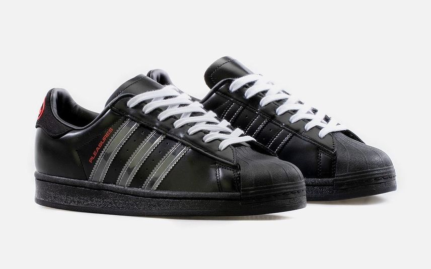 【スニダンで購入可】PLEASURES × ADIDAS CONSORTIUM SUPERSTAR "BLACK" 抽選/定価/販売店舗まとめ