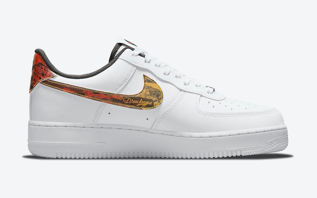 【リーク】NIKE AIR FORCE 1 LOW "DREW LEAGUE 2021" 抽選/定価/販売店舗まとめ 3枚目