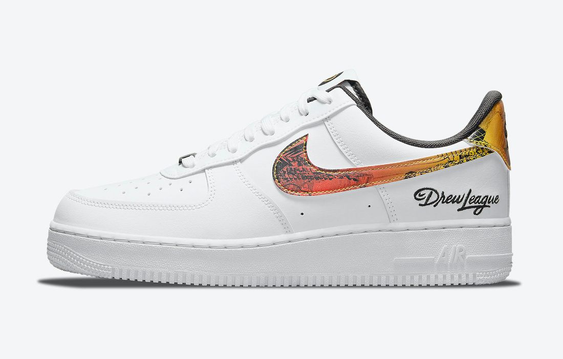 【リーク】NIKE AIR FORCE 1 LOW "DREW LEAGUE 2021" 抽選/定価/販売店舗まとめ 2枚目