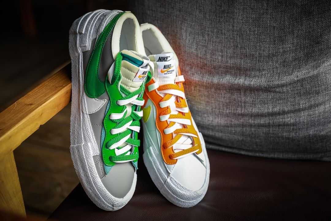 【スニダンで購入可】6/10発売 SACAI × NIKE BLAZER LOW 2COLORS 抽選/定価/販売店舗まとめ 20枚目