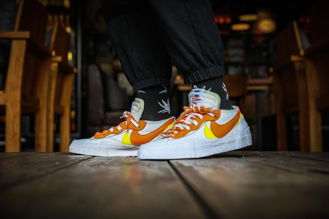 【スニダンで購入可】6/10発売 SACAI × NIKE BLAZER LOW 2COLORS 抽選/定価/販売店舗まとめ 21枚目