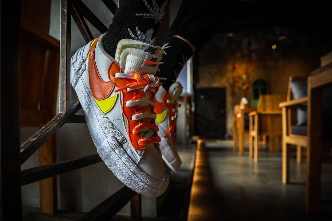 【スニダンで購入可】6/10発売 SACAI × NIKE BLAZER LOW 2COLORS 抽選/定価/販売店舗まとめ 26枚目