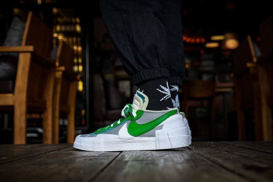 【スニダンで購入可】6/10発売 SACAI × NIKE BLAZER LOW 2COLORS 抽選/定価/販売店舗まとめ 27枚目