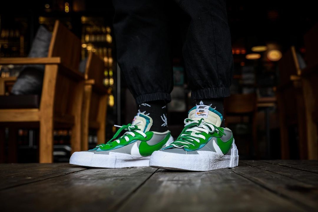 【スニダンで購入可】6/10発売 SACAI × NIKE BLAZER LOW 2COLORS 抽選/定価/販売店舗まとめ 28枚目