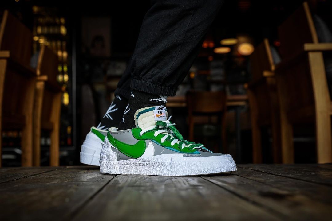 【スニダンで購入可】6/10発売 SACAI × NIKE BLAZER LOW 2COLORS 抽選/定価/販売店舗まとめ 30枚目