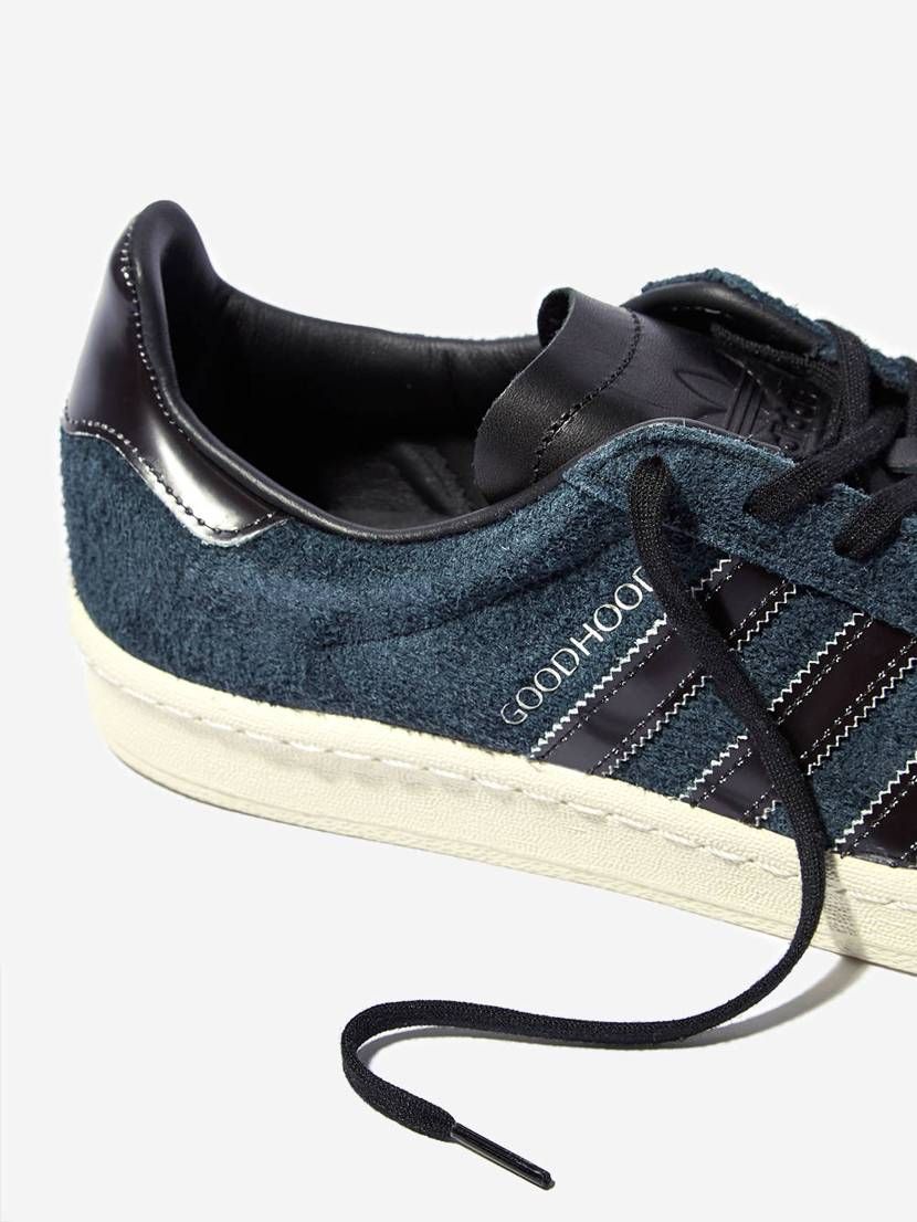 【リーク】GOODHOOD × ADIDAS CAMPUS 80S "BLACK ON BLACK" 抽選/定価/販売店舗まとめ 4枚目