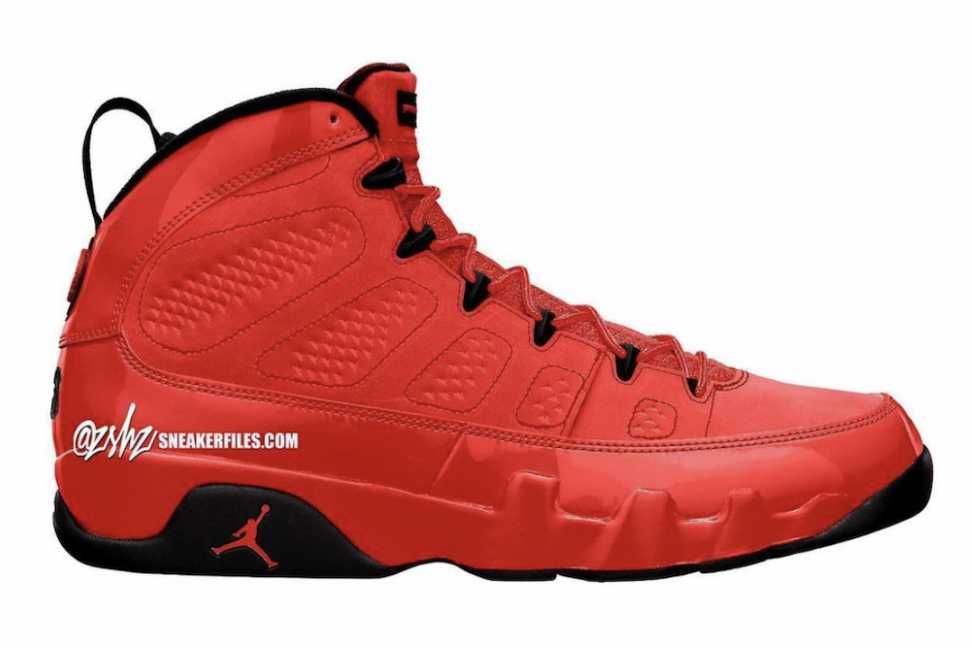【リーク】NIKE AIR JORDAN 9 "CHILE RED"抽選/定価/販売店舗まとめ
