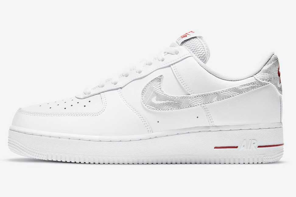 【リーク】NIKE AIR FORCE 1 LOW "TOPOGRAPHY PACK"抽選/定価/販売店舗まとめ 2枚目