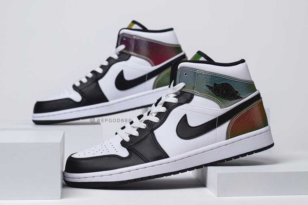 【スニダンで購入可】発売中 NIKE AIR JORDAN 1 MID "HEAT SENSITIVE PANELS"抽選/定価/販売店舗まとめ 15枚目